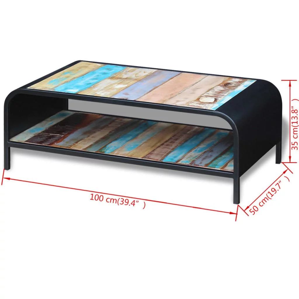Solid Reclaimed Wood Coffee Table A64619