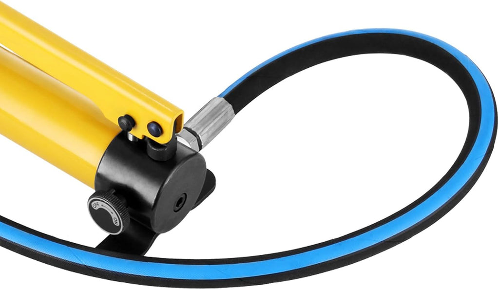 10 Ton Hydraulic Knockout Punch Driver Tool Kit with 6 Dies J93346