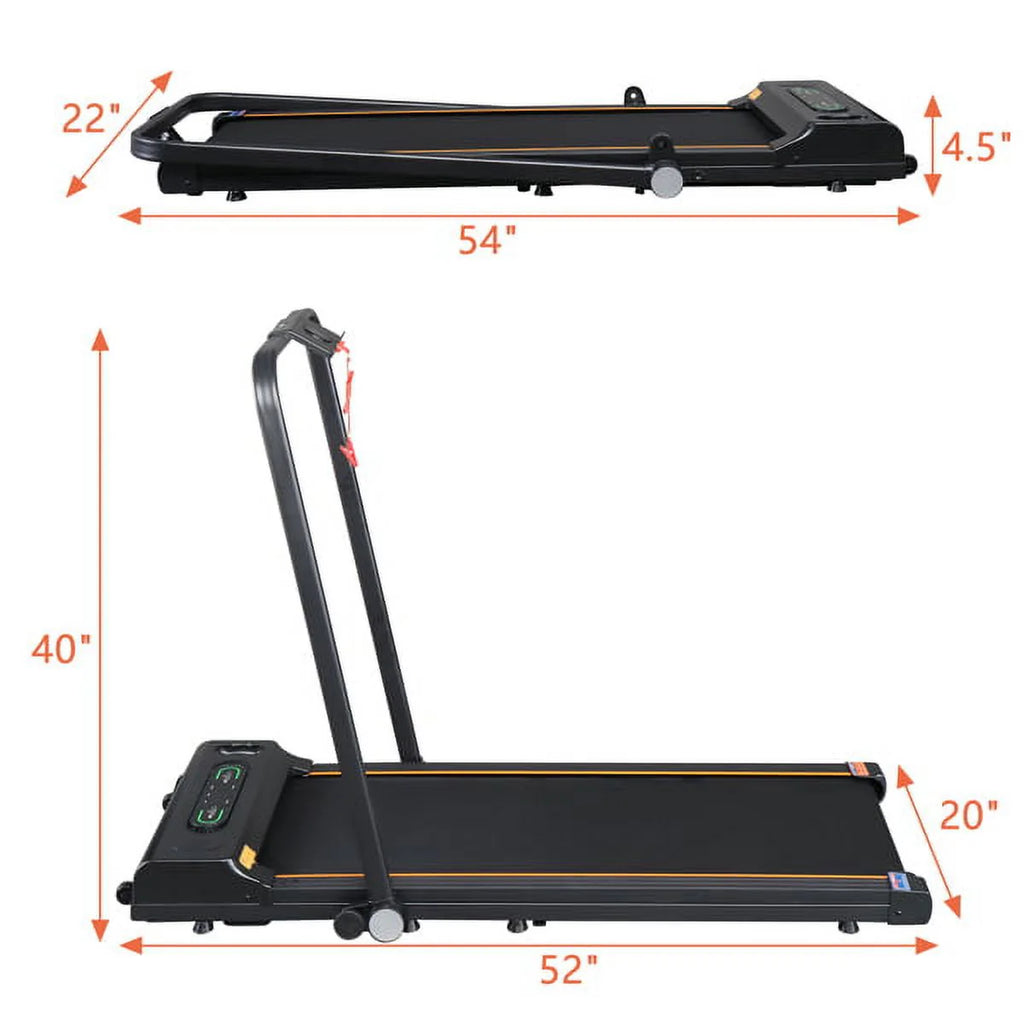 Folding Electric Treadmill with LCD Monitor E307382