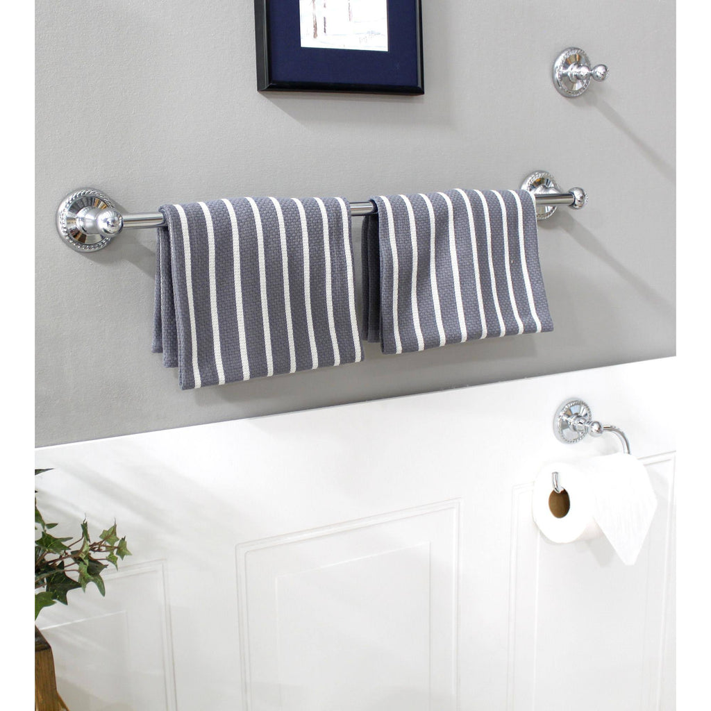 18 inch Towel Bar Satin Nickel U8174