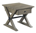 Trestle Drawer End Table E7738