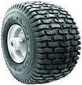 Pneumatic Wheel 410/350-4 2-Ply Tubeless Turf Tread Tire Pack of 2 I671774