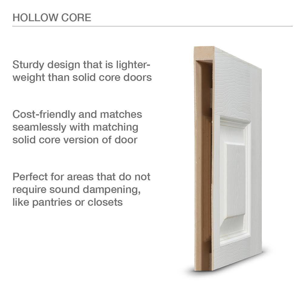 72 in. x 80 in. Primed Smooth Composite MDF Closet Bi-Fold Double Door R506