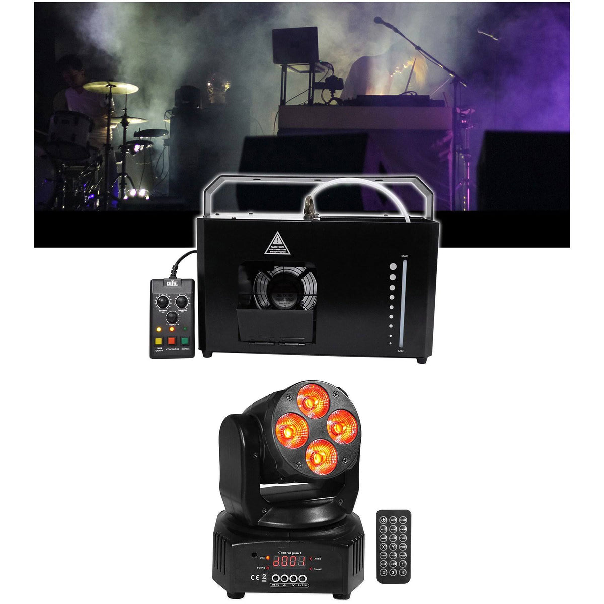 Haze Machine Hazer with RGBW Moving Head R955070