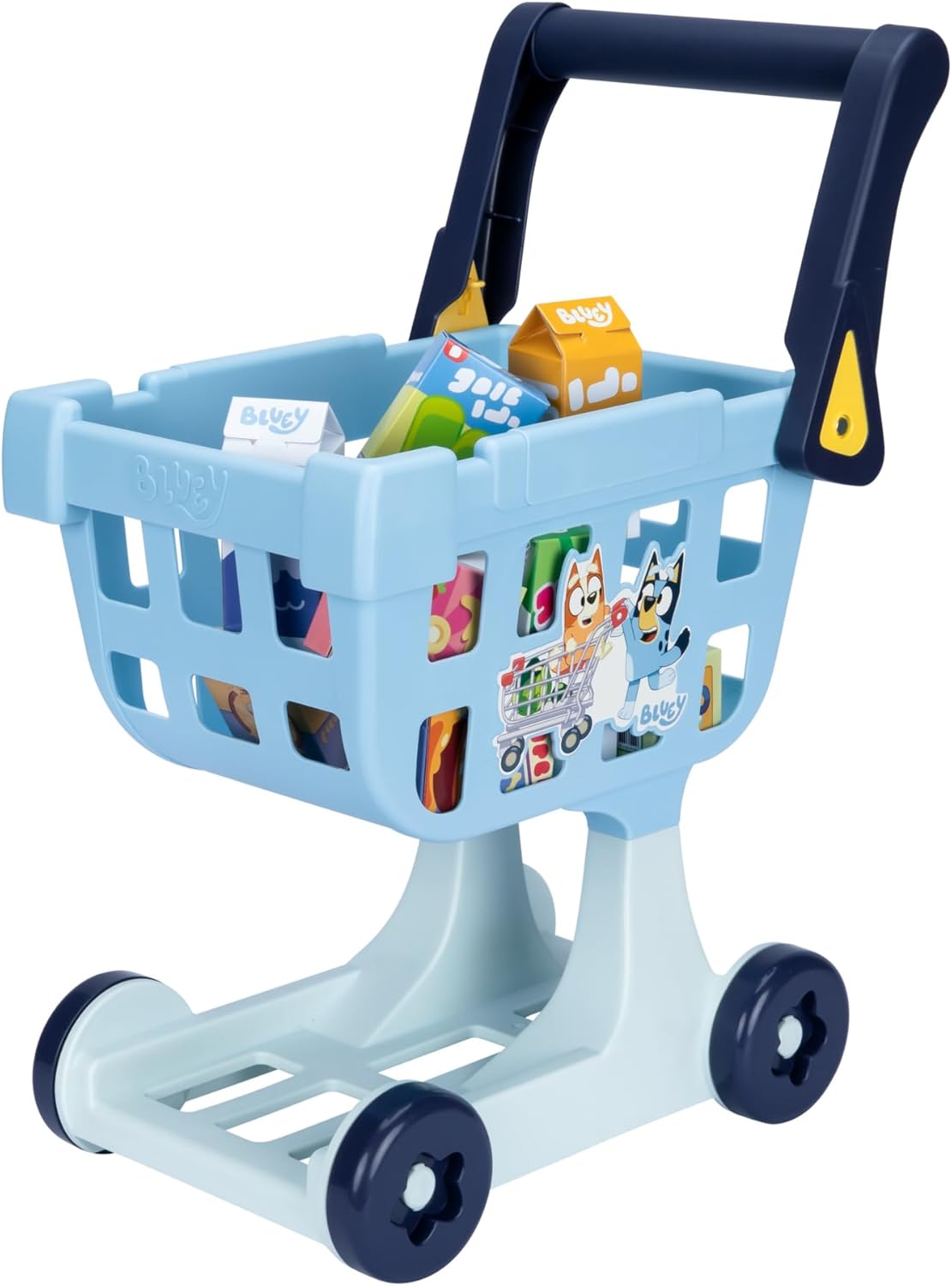 19.3 Inch Tall Shopping Trolley with 8 Cardboard Goods Z795