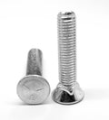 1/2x22-13 x 2 3/4x22 Grade 5 Plow Bolt #3 Flat Head Medium Carbon Steel Zinc Plated G239