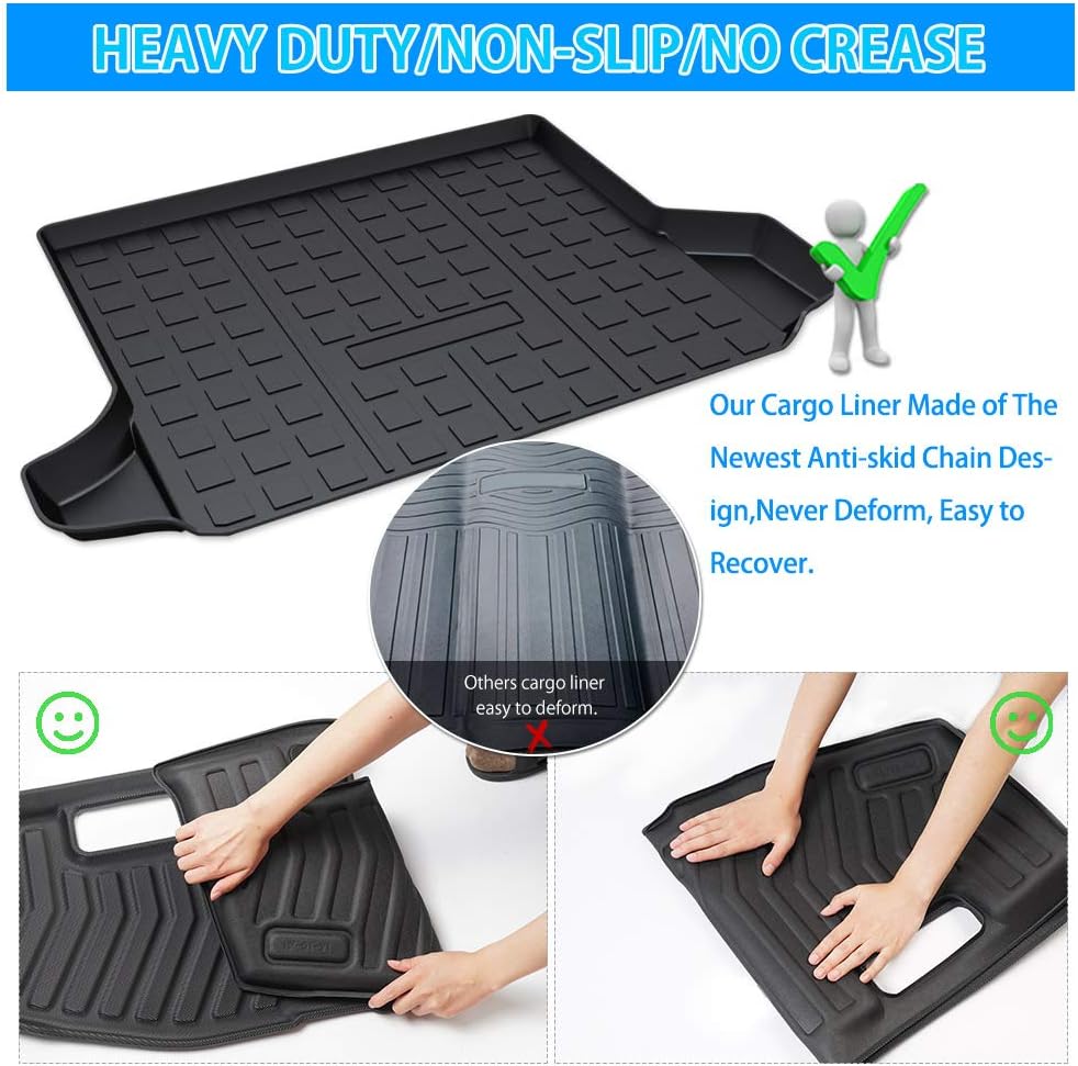 Custom Fit Trunk Mat Liner Pack of 2 H653