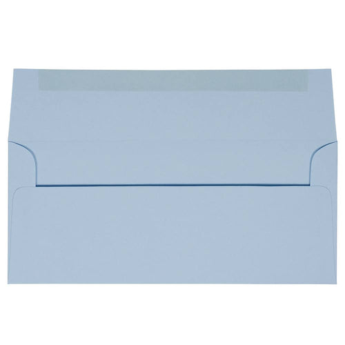 #10 Business Envelopes, 4 1/8 x 9 1/2, Baby Blue, 500/Box J31221