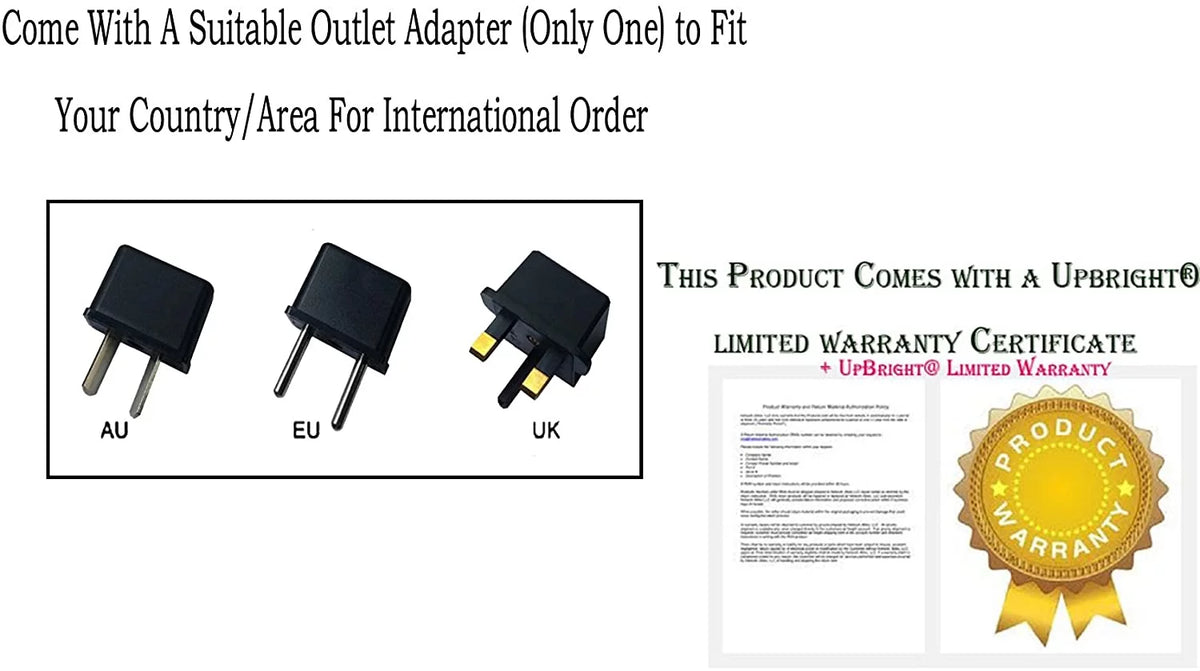 AC Adapter Power Supply Cord Cable F967932