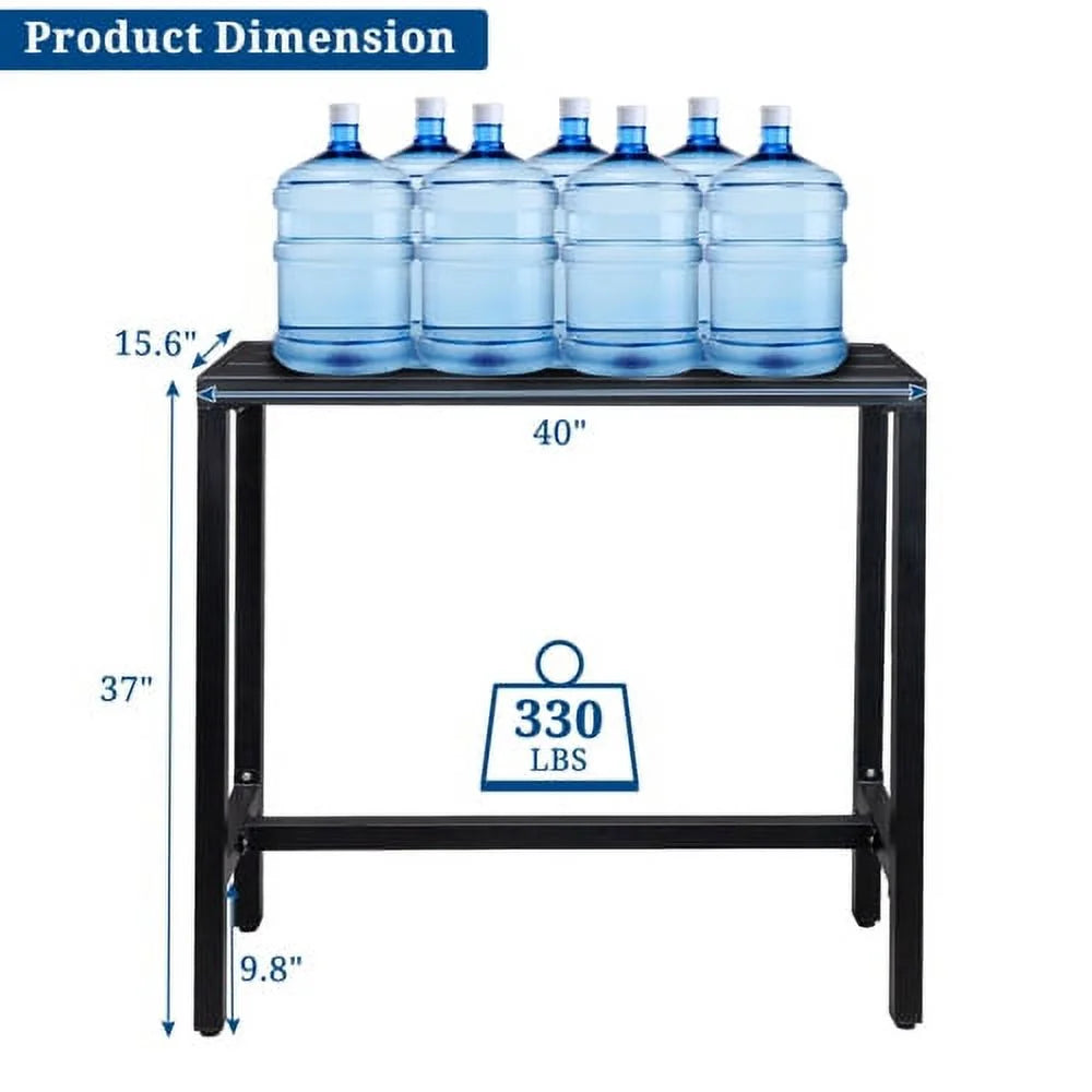 Black Iron Adjustable Bar Table Y7201