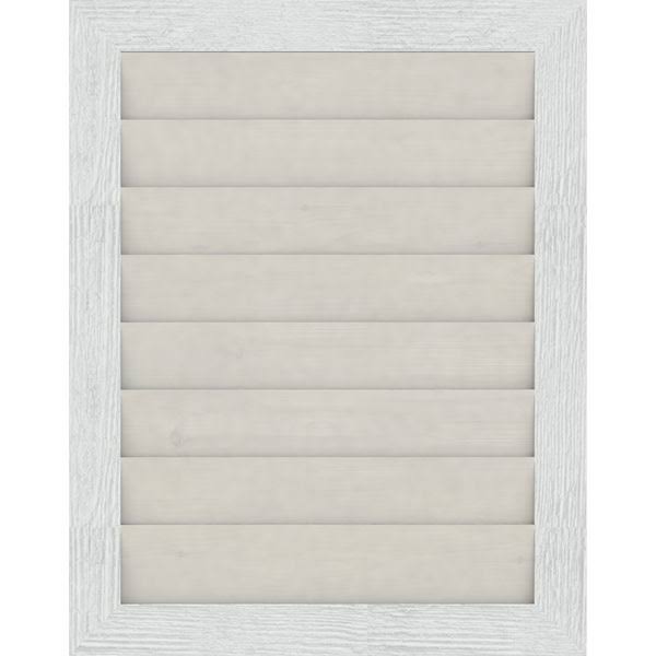Primed Non-Functional Vertical Gable Vent M1633