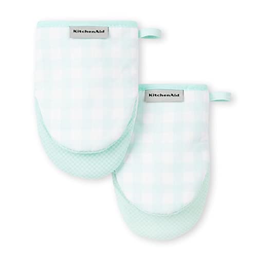 Cotton Mini Oven Mitt 2-Pack Set Y5609