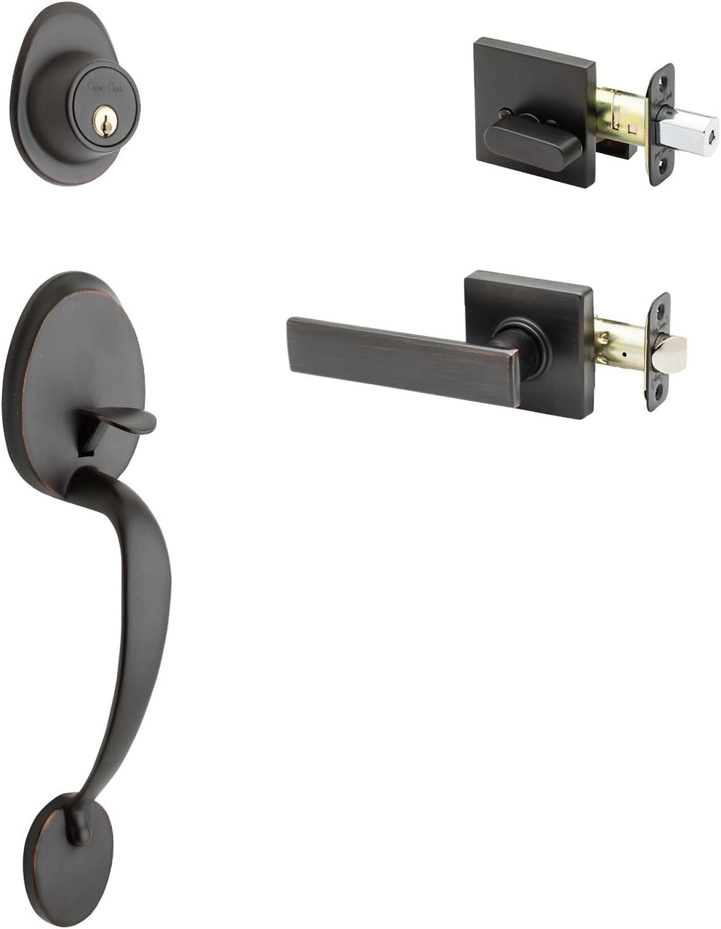 Tuscan Bronze Handleset Pack of 2 M9915