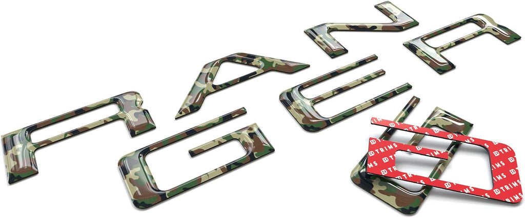 Tailgate 3D Raised Letters Pack of 2 B47740