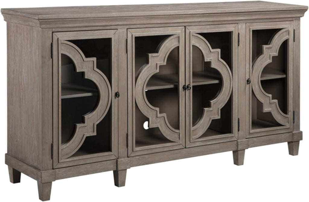 Vintage White Accent Cabinet or End Table R774904