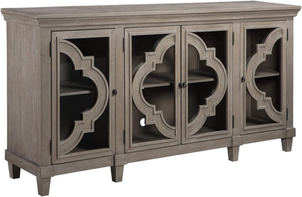 Vintage White Accent Cabinet or End Table R774904