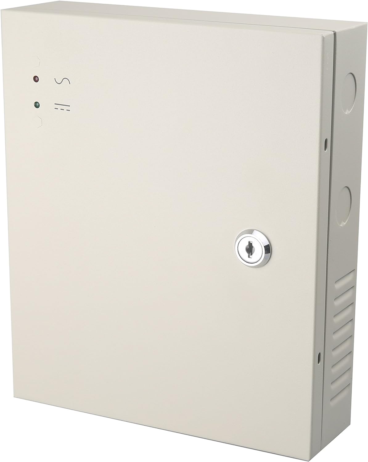 18 Channel DC12V 20 Amp Reset Fuse CCTV DC Distributed Power Box with AC Plug and Lock N988708