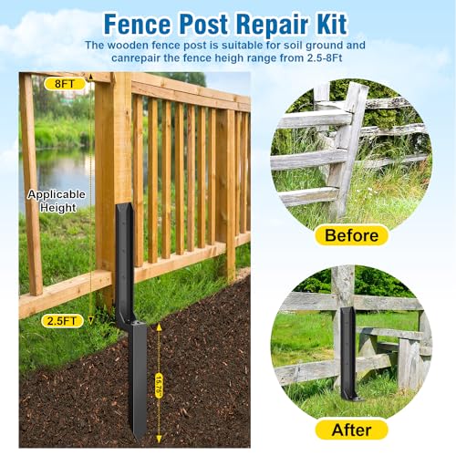 Heavy Duty Fence Post Repair Kit H510703