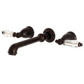 Oil Rubbed Bronze Wall Mount Roman Tub Faucet F200784