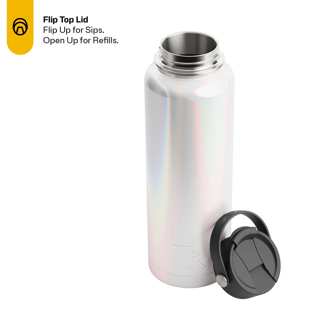 40 oz Stainless Steel Insulated Bottle with Wide Mouth Lid E202563