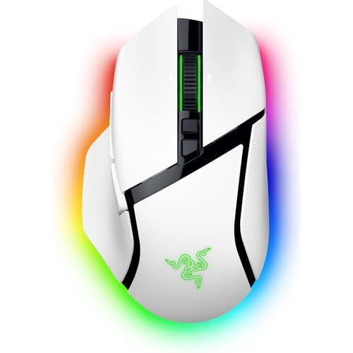 Black Wireless Gaming Mouse with HyperScroll Tilt Wheel J9630