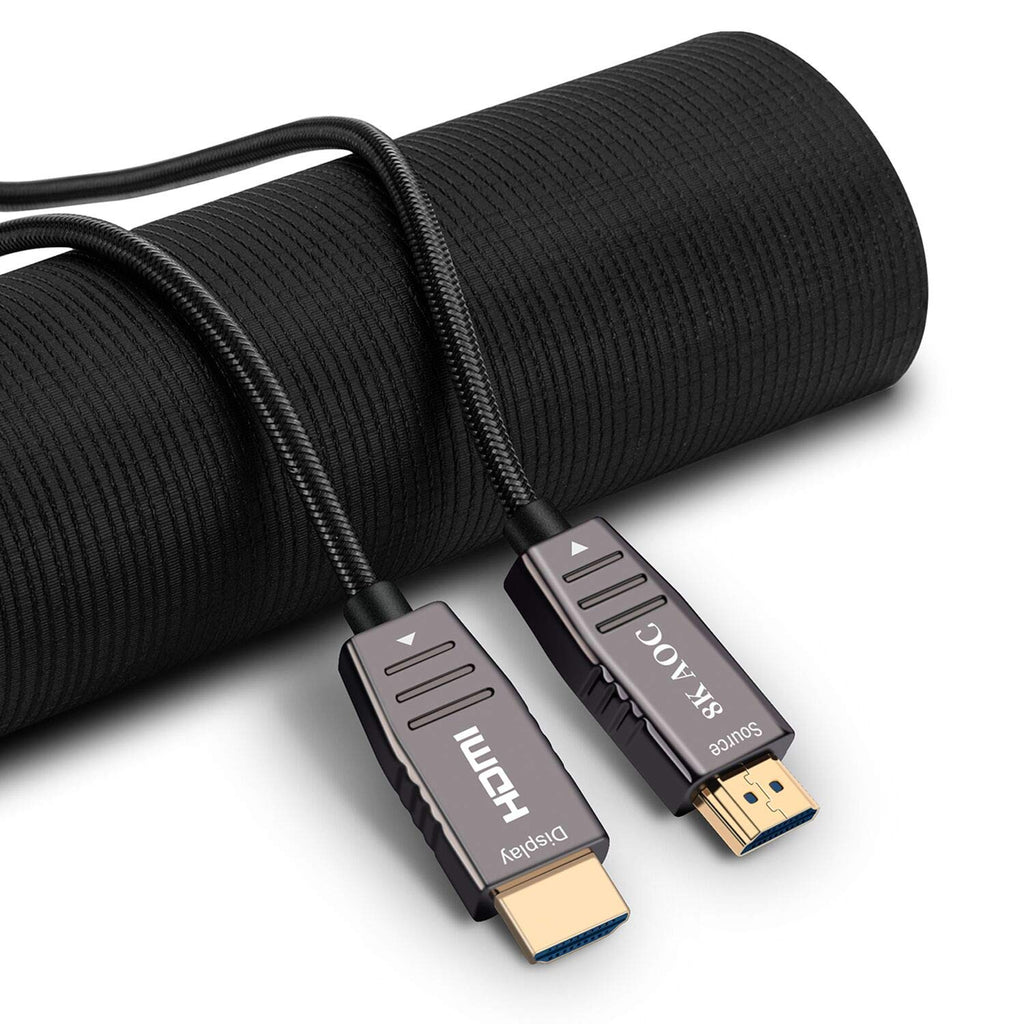 8K Optic Fiber HDMI 2.1 Cable 100FT P2706