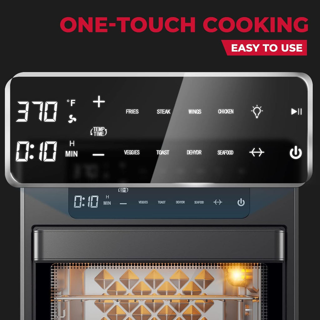 16QT Air Fryer Oven Combo with Rotisserie and Dehydrator U7404