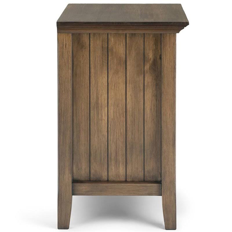 Brown Bedside Table Q2961