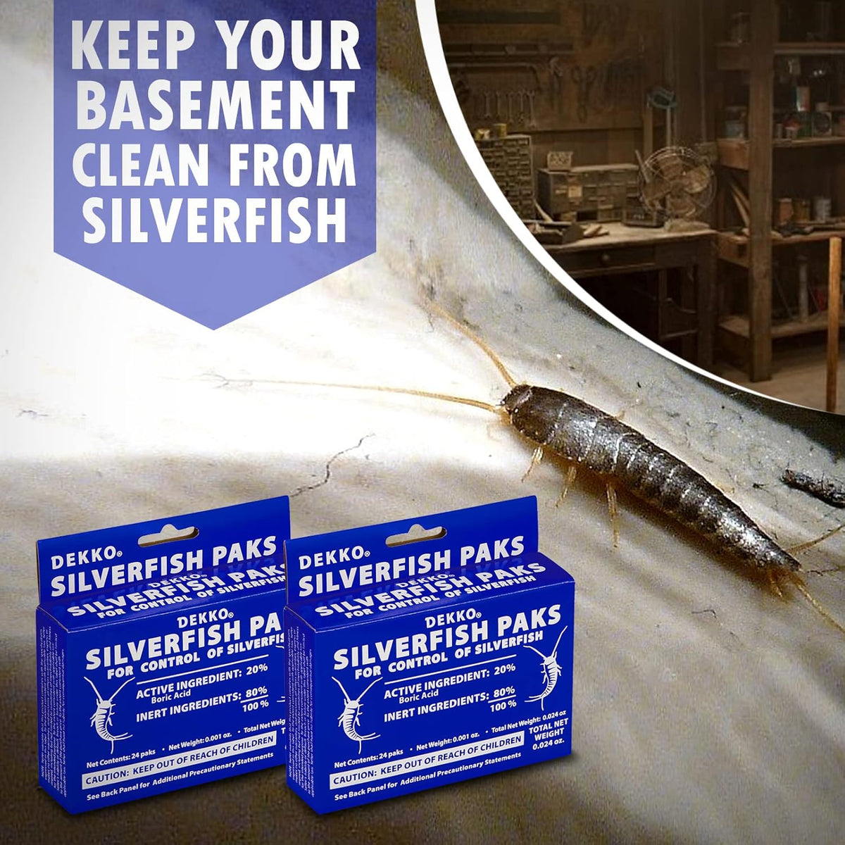 Silverfish Paks Pack of 2 K263915