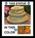 Terracotta Gazing Globe Collar P3715