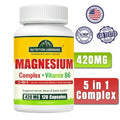420mg Elemental Magnesium 5 High Absorption Forms 120 Vegan Capsules O3148
