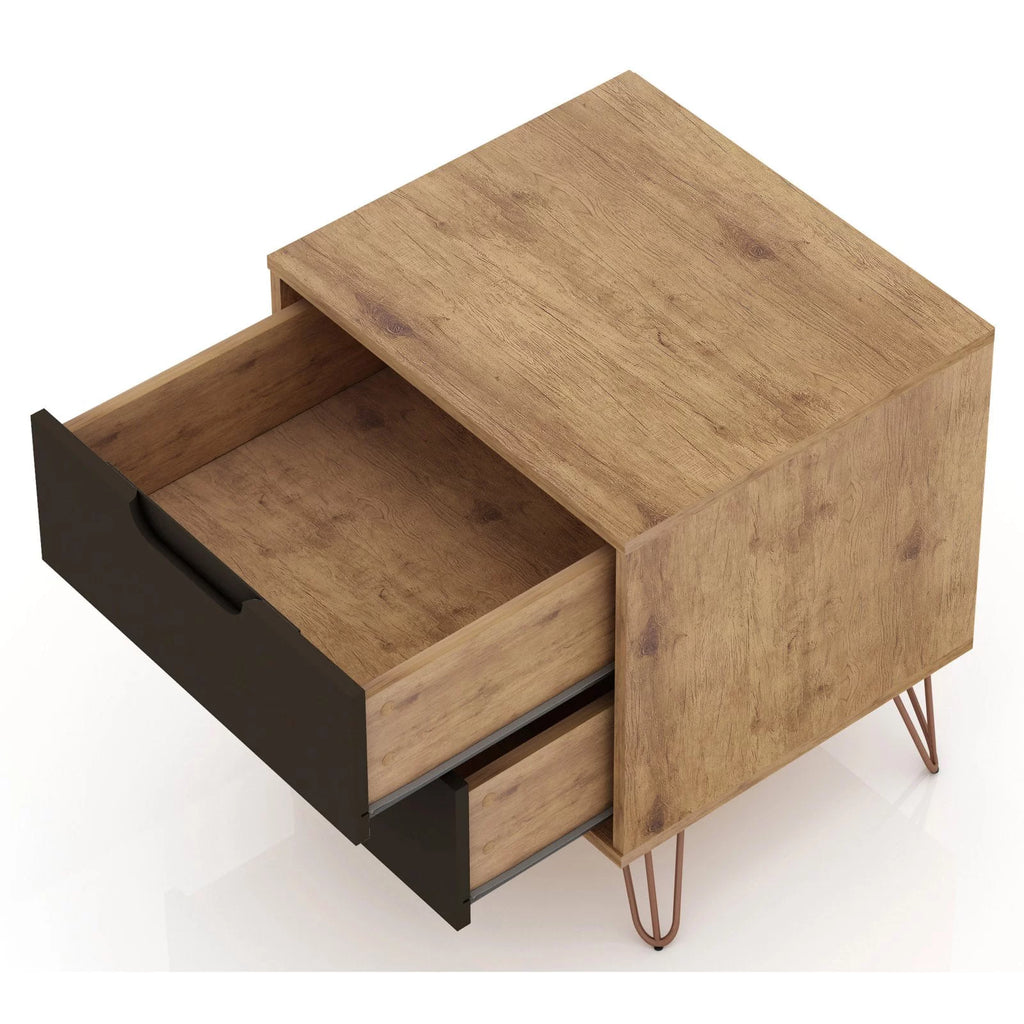 Set of 2 Dresser and Nightstand with Drawers A8453