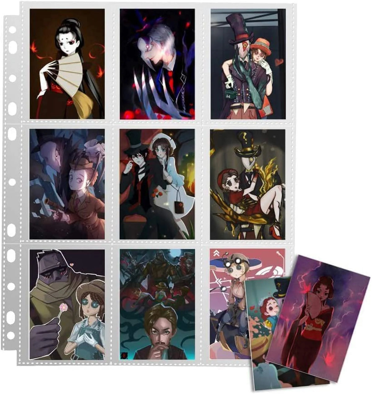 150 Pack Double Side 9-Pocket Trading Card Sleeve Pages A258