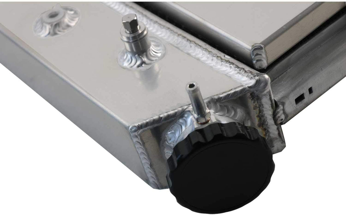 Aluminum Radiator with Shroud and 2x12'' Fan with Thermostat J5807
