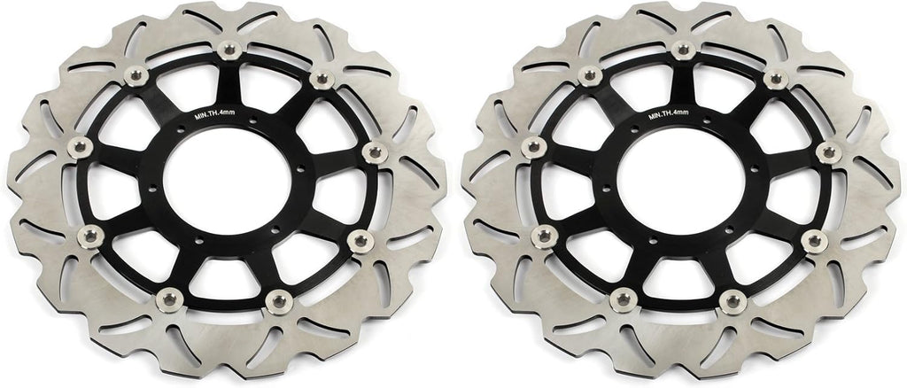 Front Rear Brake Discs Rotors + Brake Pads for CBR1000RR 2006 2007 E52612