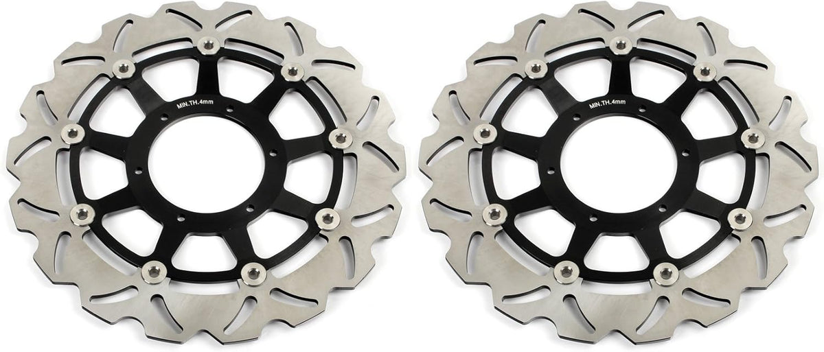 Front Rear Brake Discs Rotors + Brake Pads for CBR1000RR 2006 2007 E52612