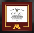 11 x 8.5 in. Black Frame Diploma K4840