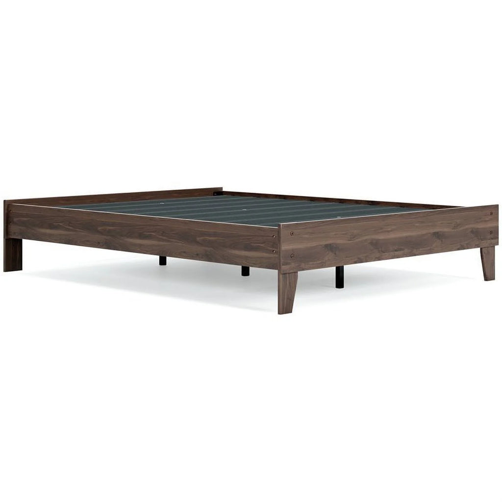 Queen Engineered Wood Platform Bed S8254
