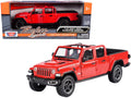 Red Pickup Truck Diecast Model Car Q1191