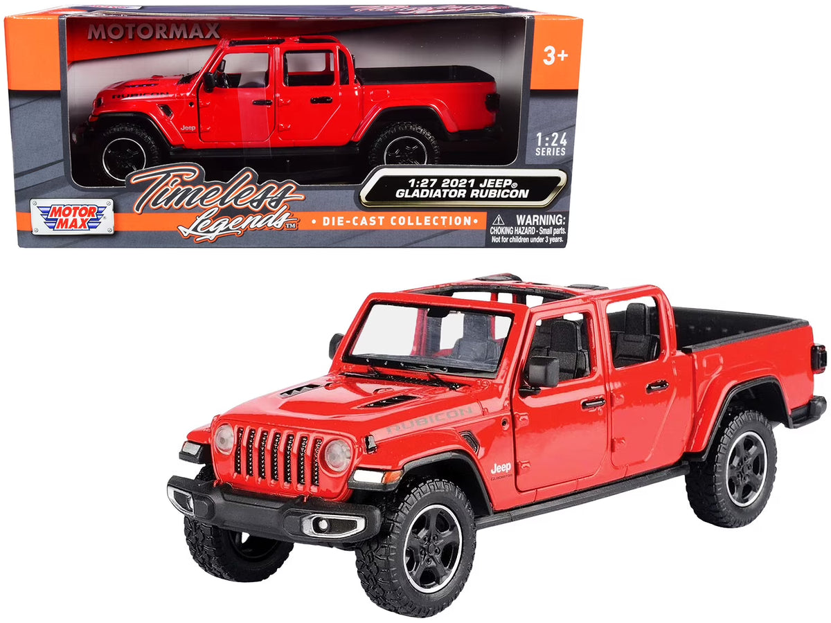 Red Pickup Truck Diecast Model Car Q1191