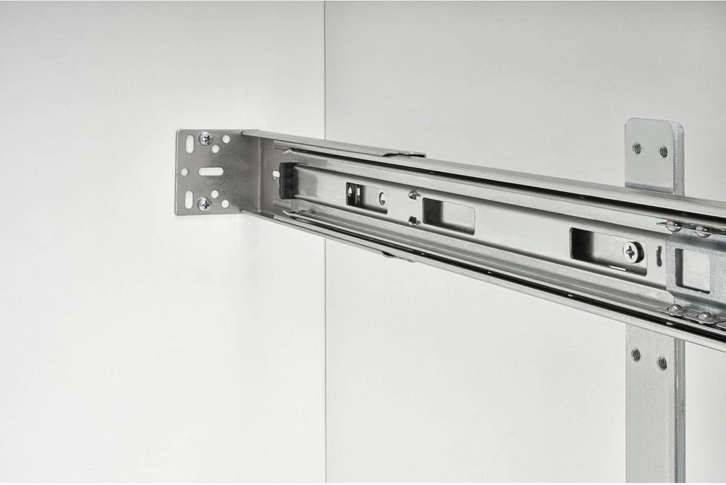 12-Inch 2-Tier Wire Pull Out Kitchen Cabinet Organizer, Chrome D118128