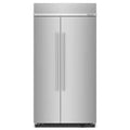 42 in. 25.5 cu. ft. Side-by-Side Refrigerator in Stainless Steel M538708