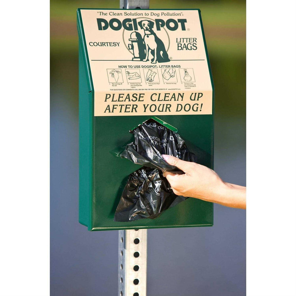 Aluminum Dog Waste Bag Dispenser F486596