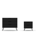 Set of 2 Dresser and Nightstand with Drawers A8453