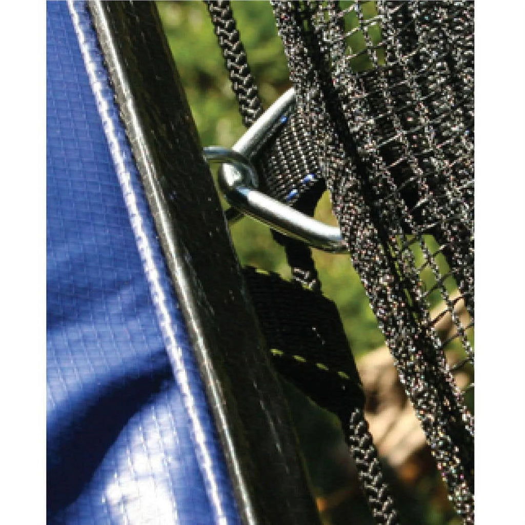 8' Trampoline with Safety Enclosure, Blue E1687