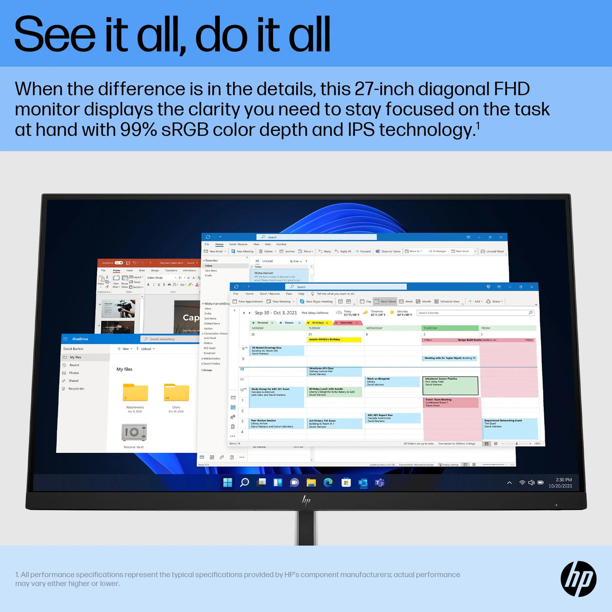 27" FHD Monitor J89674