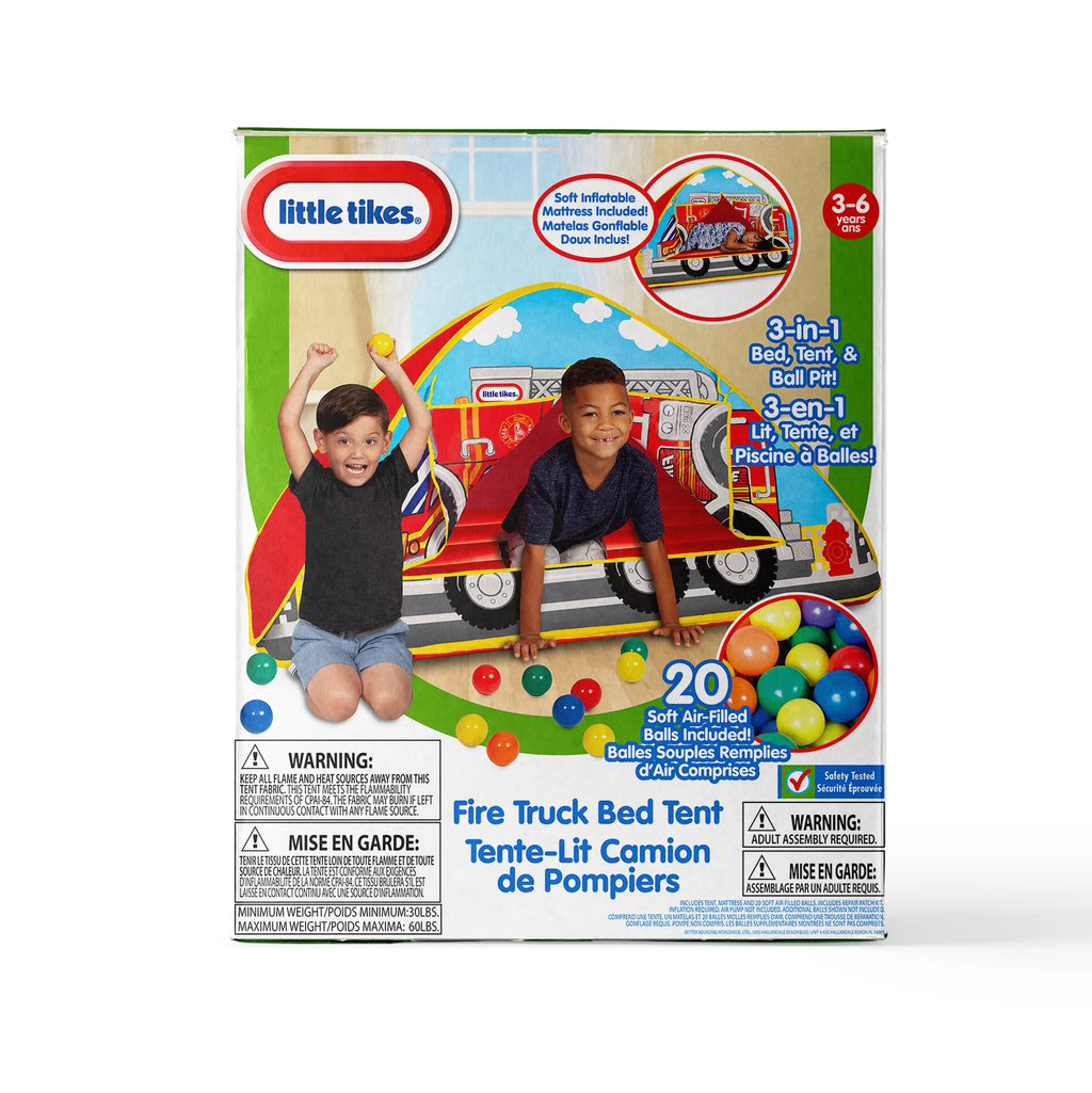 Fire Truck 3-in-1 Bed, Tent, & Ball Pit I813
