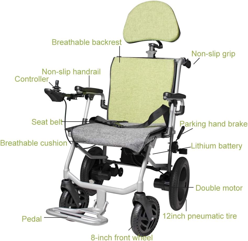 Lightweight Foldable Electric Wheelchair U731