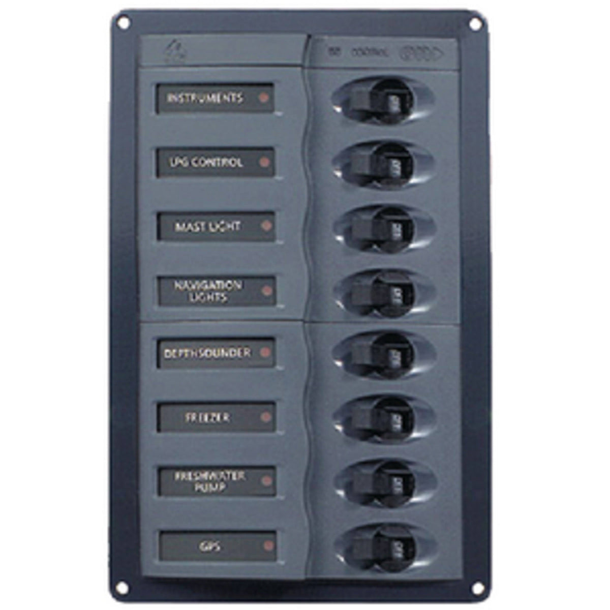 8-Way Vertical DC Panel T506