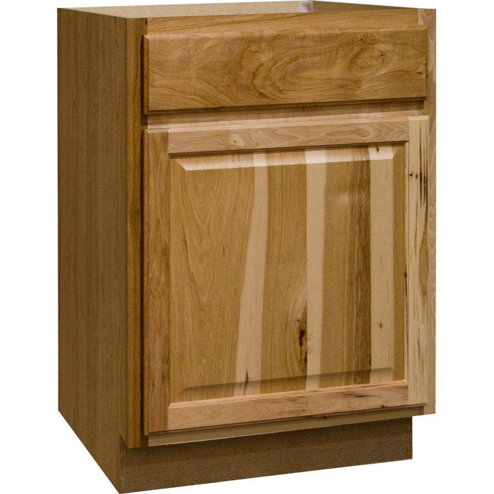 24 in. Composite Hickory Natural Base Cabinet Q4573